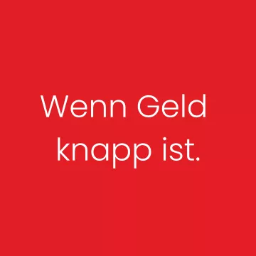 © NZFH.at Wenn Geld knapp ist.